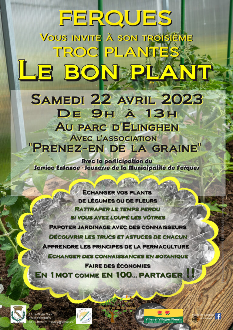 Lire la suite à propos de l’article Saison culturelle : Le bon plant, 3ème édition !