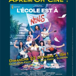 Au cinéma avec notre 2ème saison culturelle !