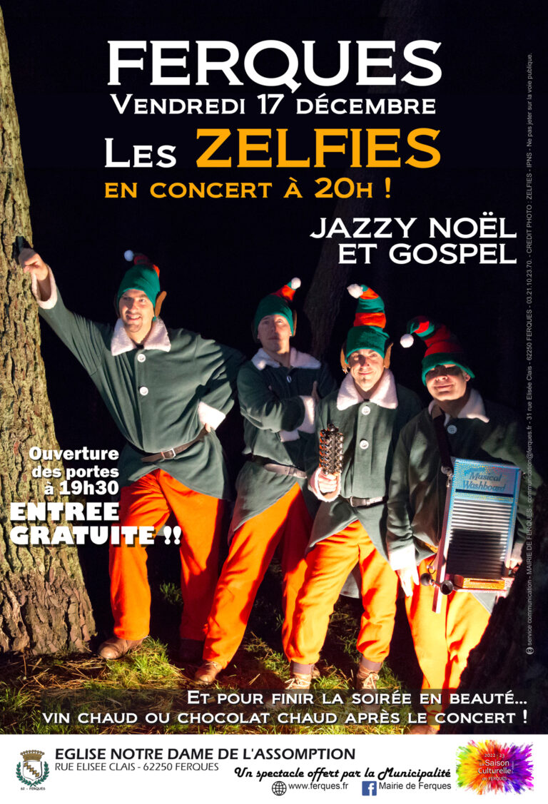 Lire la suite à propos de l’article Les Zelfies en concert à Ferques !