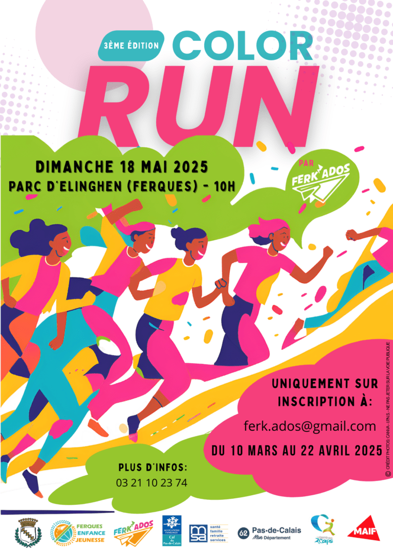 Lire la suite à propos de l’article COLOR RUN – 3ème ÉDITION