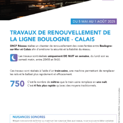 Travaux SNCF Ferques